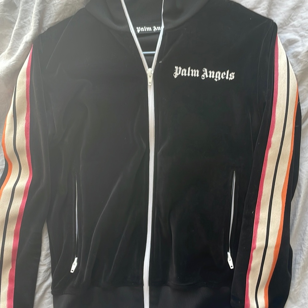 PALM ANGELS
Black Track Hoodie